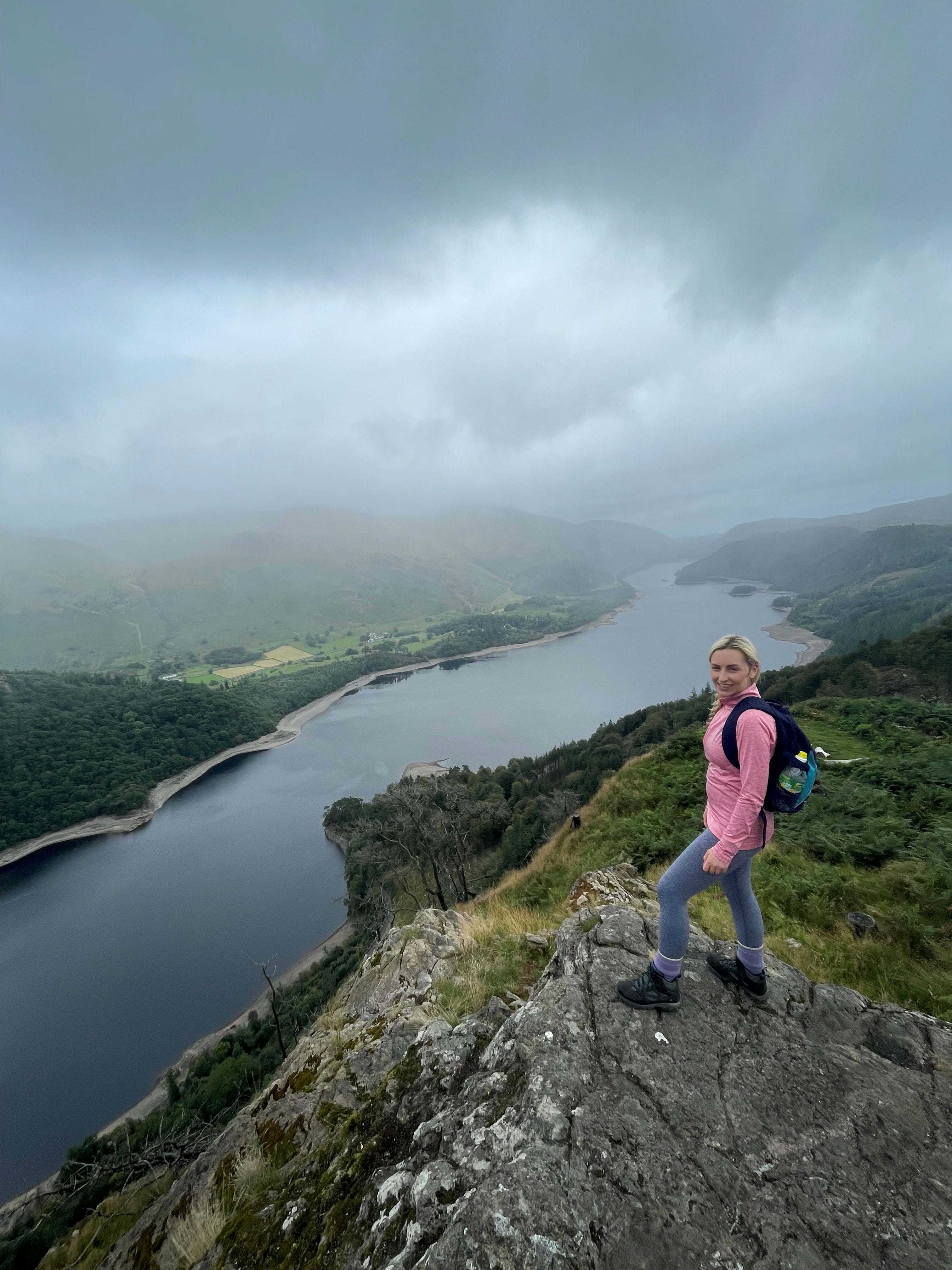 Beth Liddle, who completed 12 of the Lake District’s Wainwrights